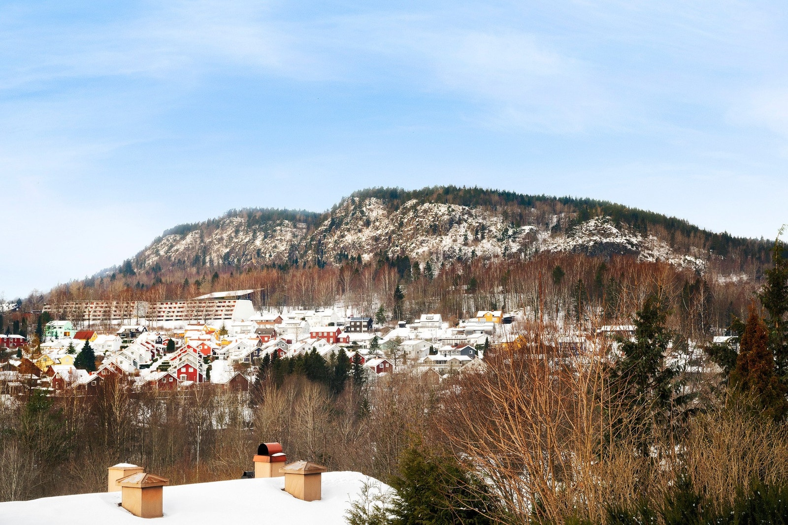 Utsikt mot Eineåsen. Galleribilde