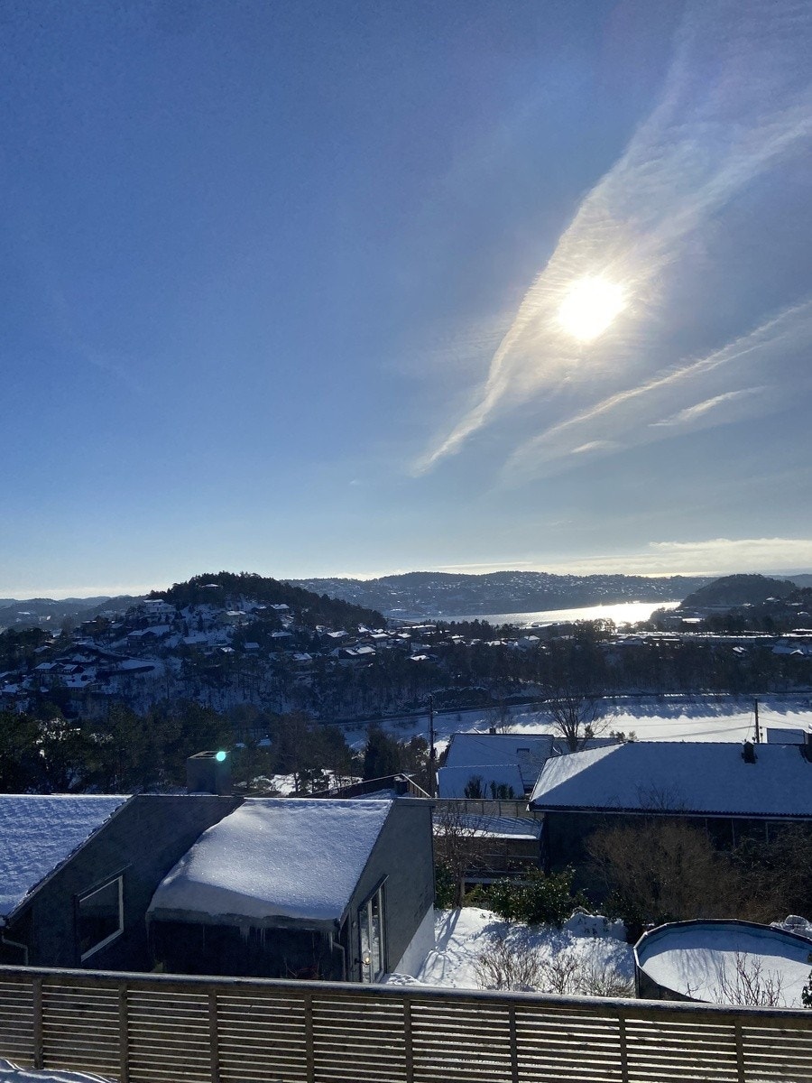 Utsikt mot Kongsgård og varoddbrua Galleribilde