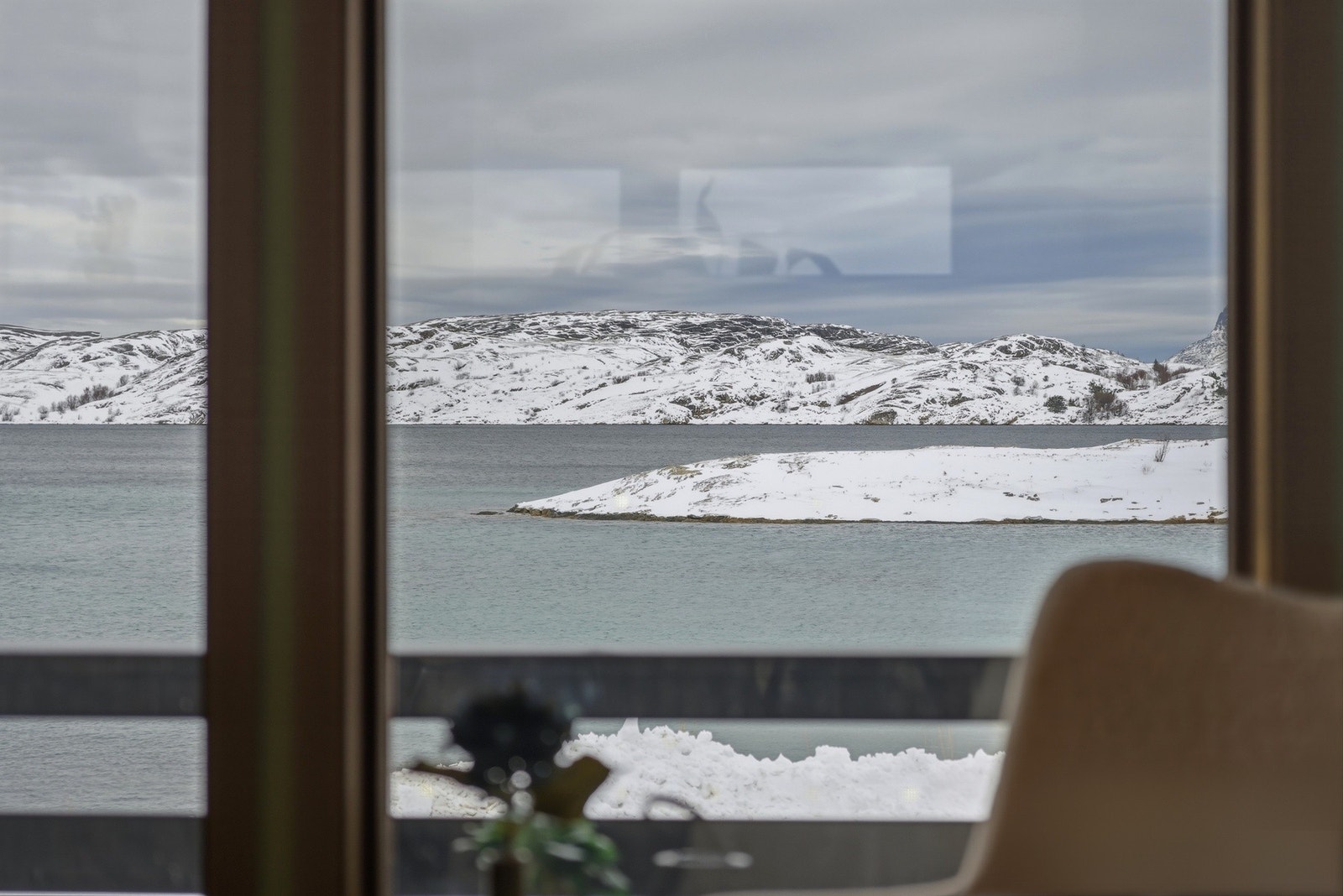 Flott utsikt fra stua. Galleribilde