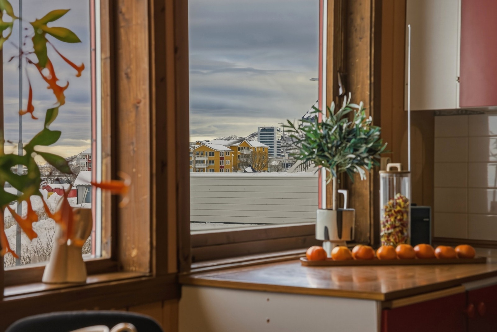 Utsikt fra kjøkken. Galleribilde