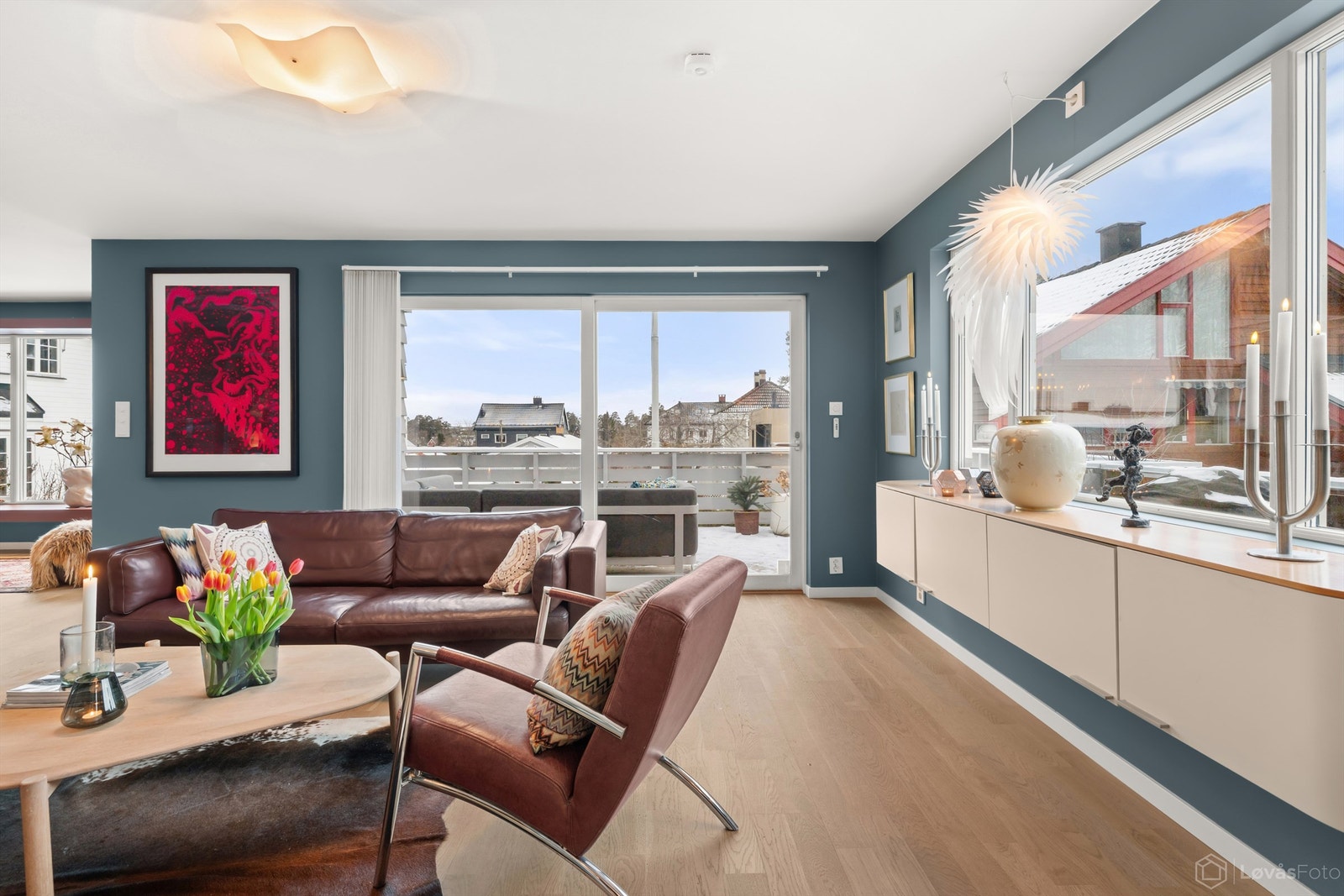 Etterisolering av ytterveggene på innsiden ble utført i 2023 for økt energieffektivitet. Galleribilde