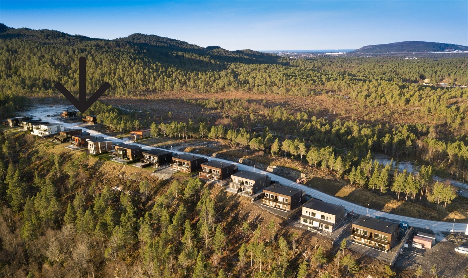 BF 3-2 (pil) og BF 3-4 er ledige igjen her. Se ornvika.no for mer info. Galleribilde