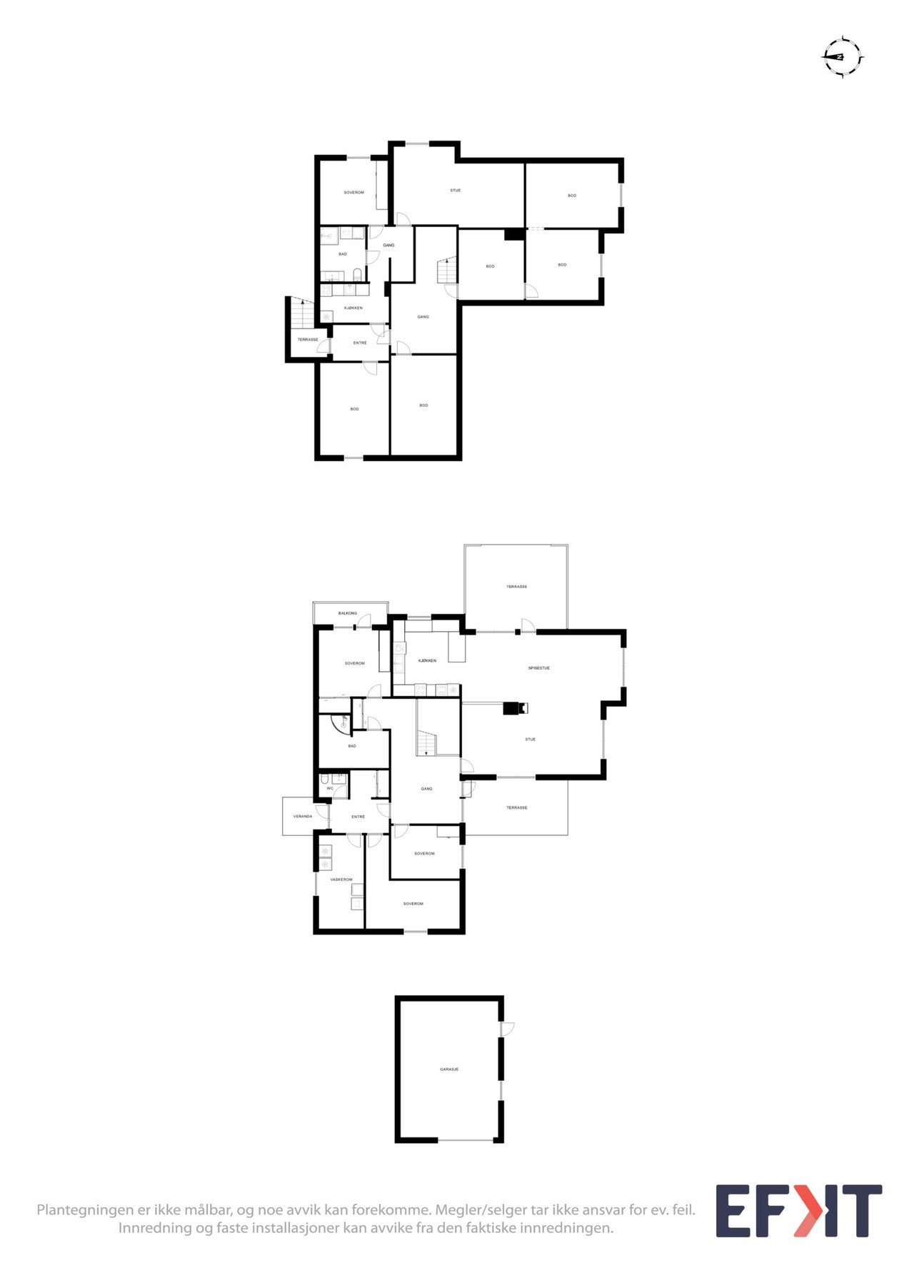 Plantegninger samlet Galleribilde