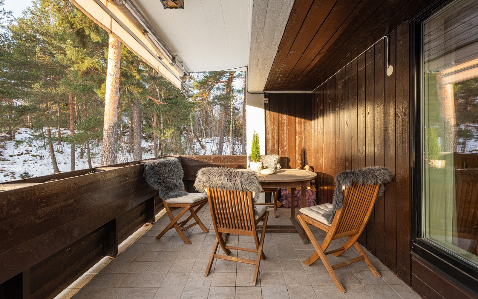 Velkommen til visning helt inntil skogen! Galleribilde