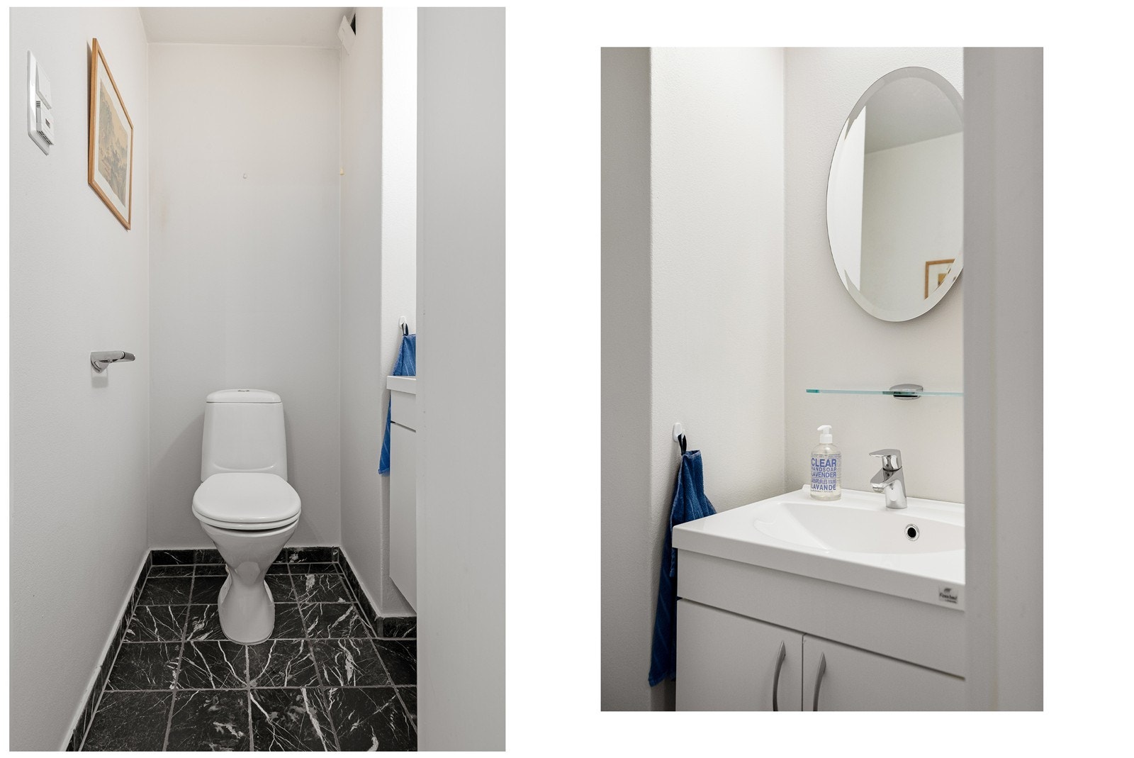 Gjeste toalett tilknyttet hallen Galleribilde