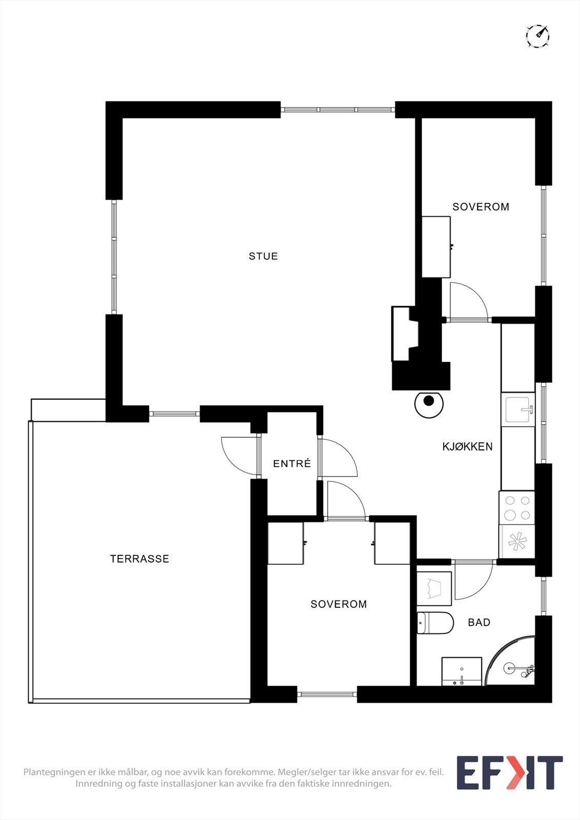 Plantegning. Galleribilde