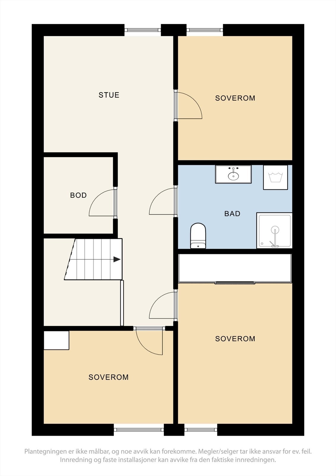 Plantegning 2. etasje. Galleribilde