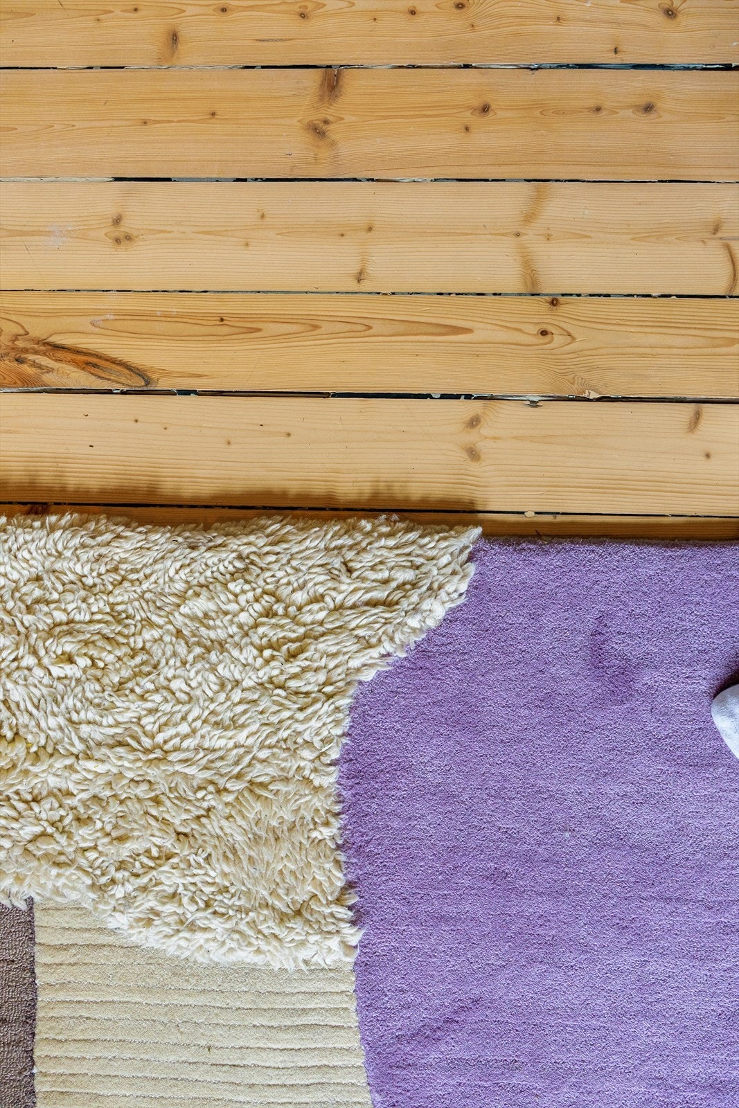 Boligen byr på originale tregulv. Galleribilde