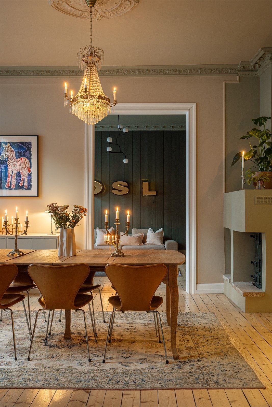 Kveldsstemning. Galleribilde