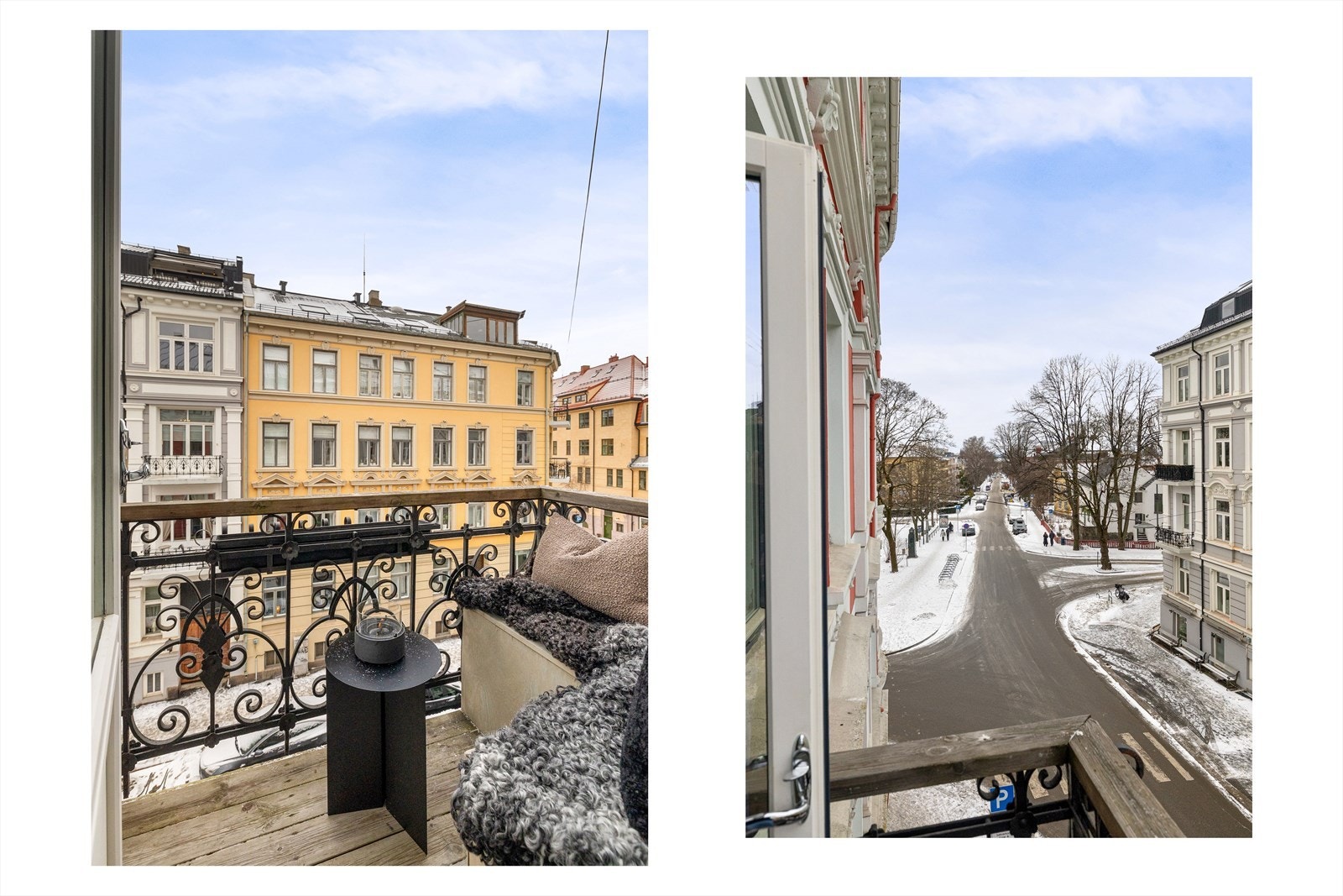 Her er det plass til en liten sittegruppe. Galleribilde