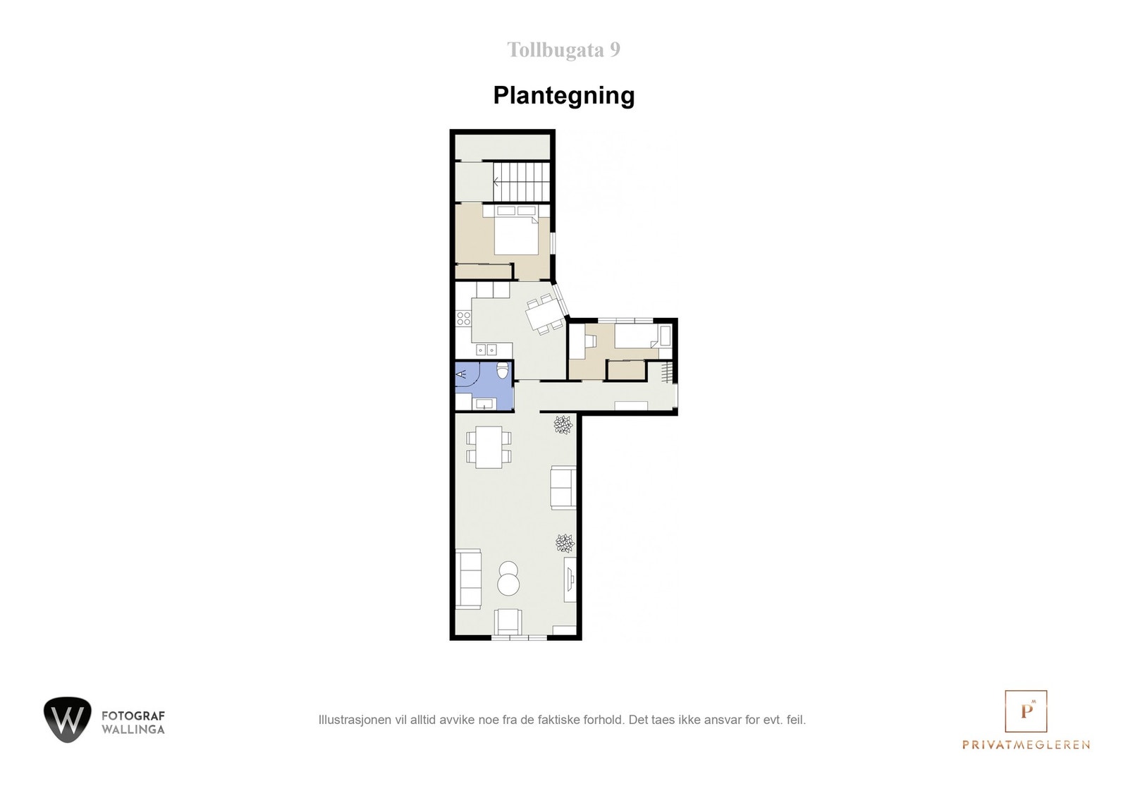 Plantegning. Galleribilde