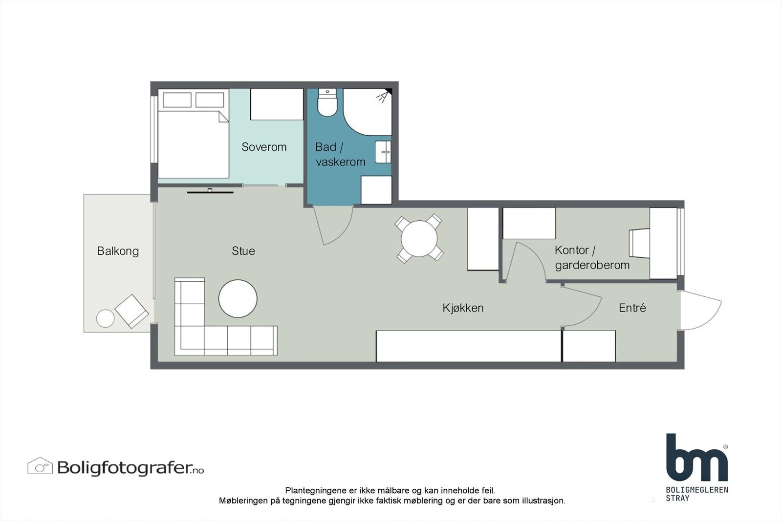 Planskisse Galleribilde