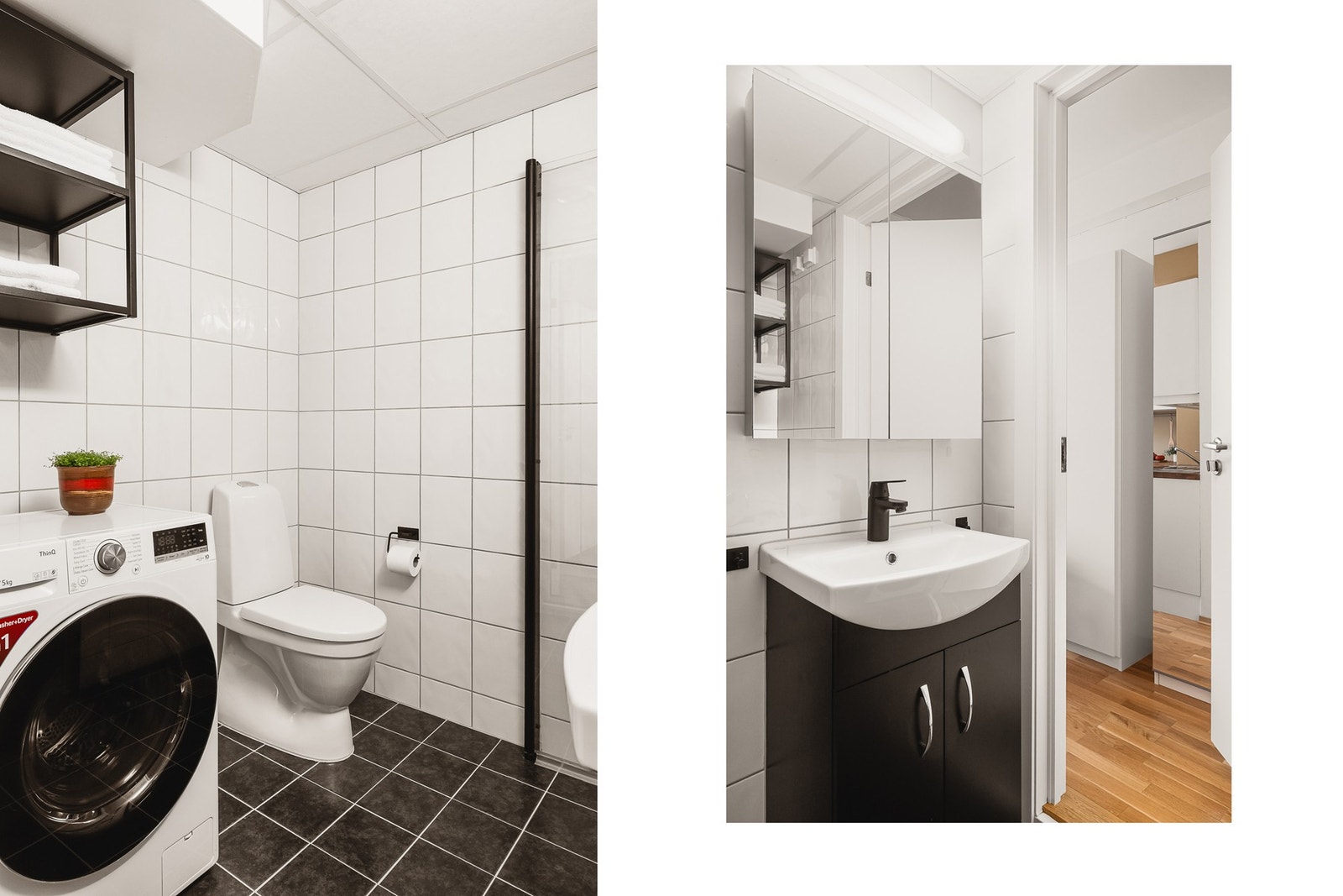 Det er opplegg for vaskemaskin Galleribilde