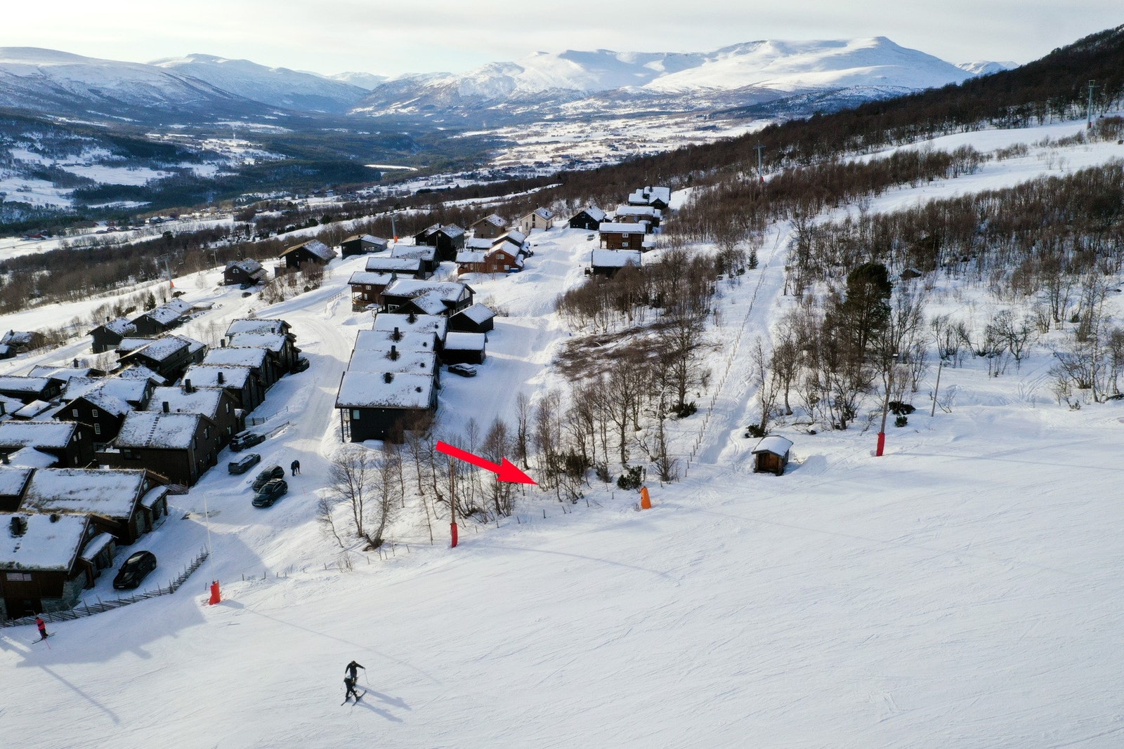 Tomten har beliggenhet i Vangslia. Galleribilde
