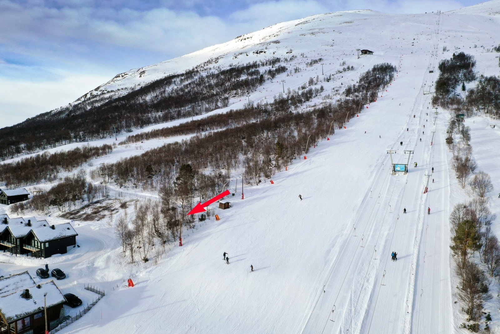 Ski-in / ski-out beliggenhet. Det er også kort vei til andre utendørsaktiviteter. Galleribilde