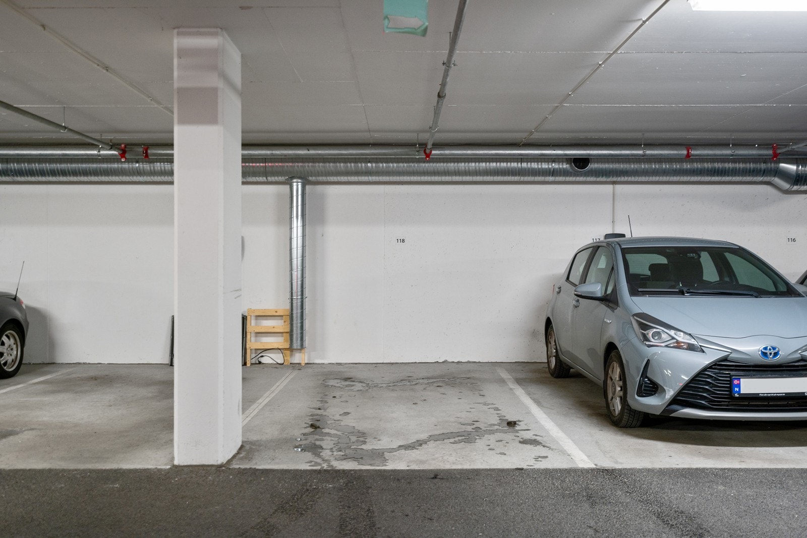 Parkering i lukket anlegg Galleribilde