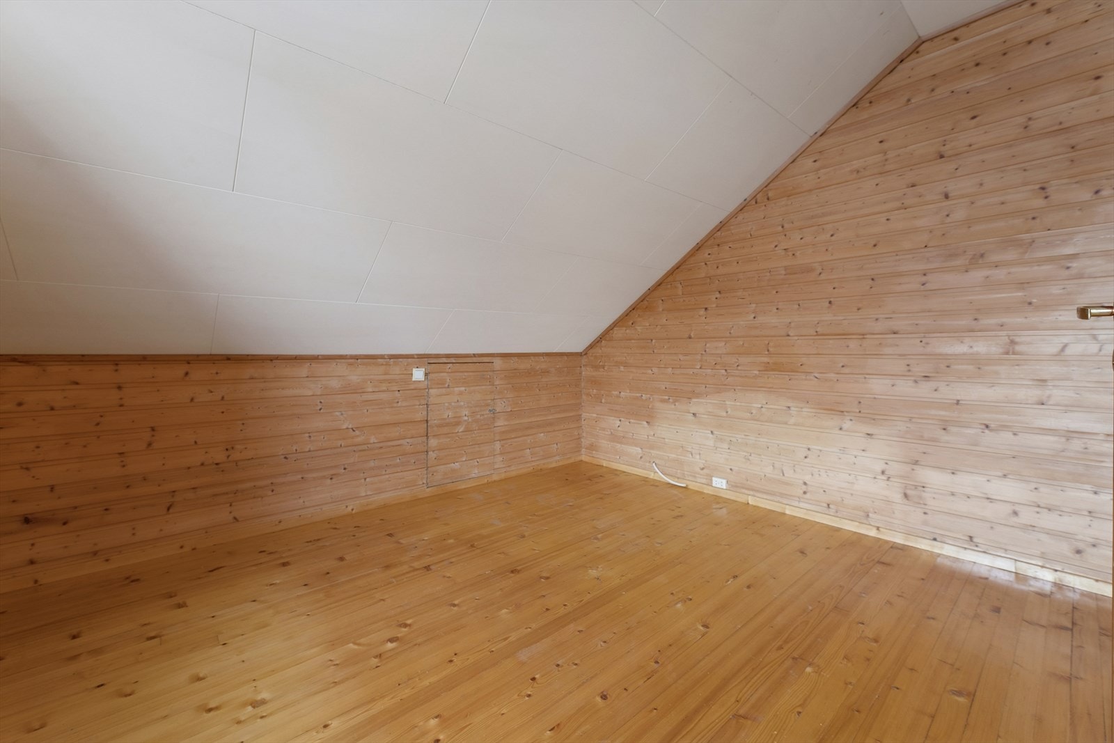 Soverommene har god plassutnyttelse under skråtaket. Galleribilde