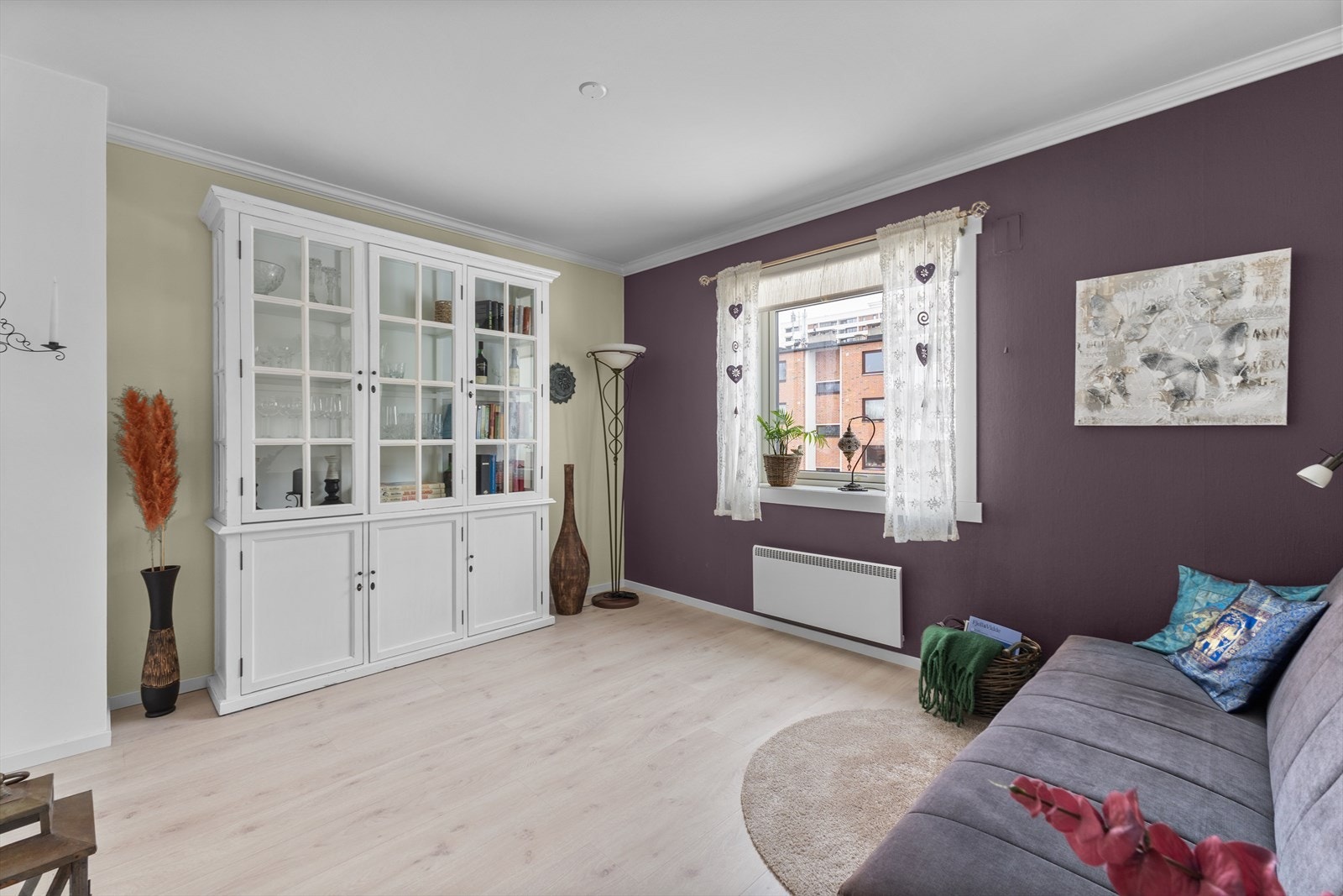 Det er også mulighet til å bruke soverom 2 som del av stuen. Galleribilde