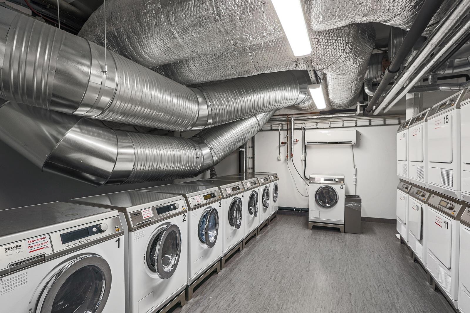 Du har tilgang på fellesvaskeri. Galleribilde