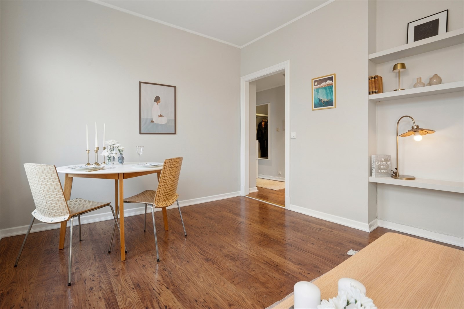 Det er lett å sette et personlig preg på leiligheten for deg som ønsker å skape noe eget Galleribilde