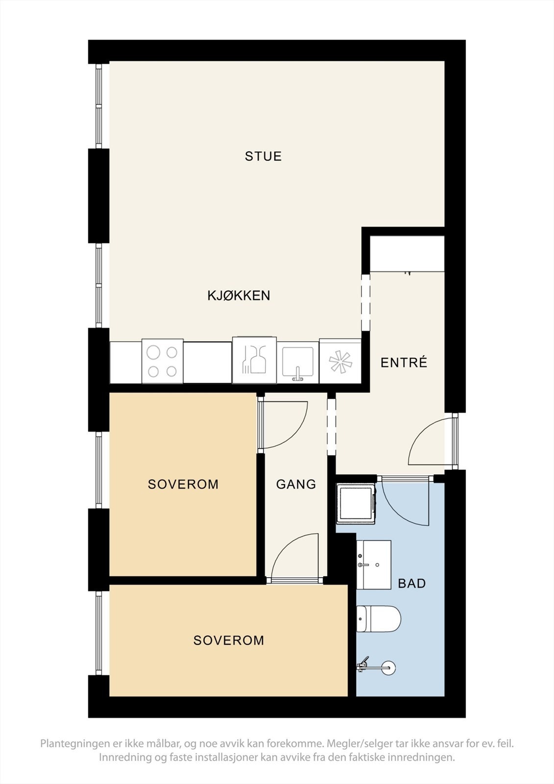 Alternativ planløsning Galleribilde
