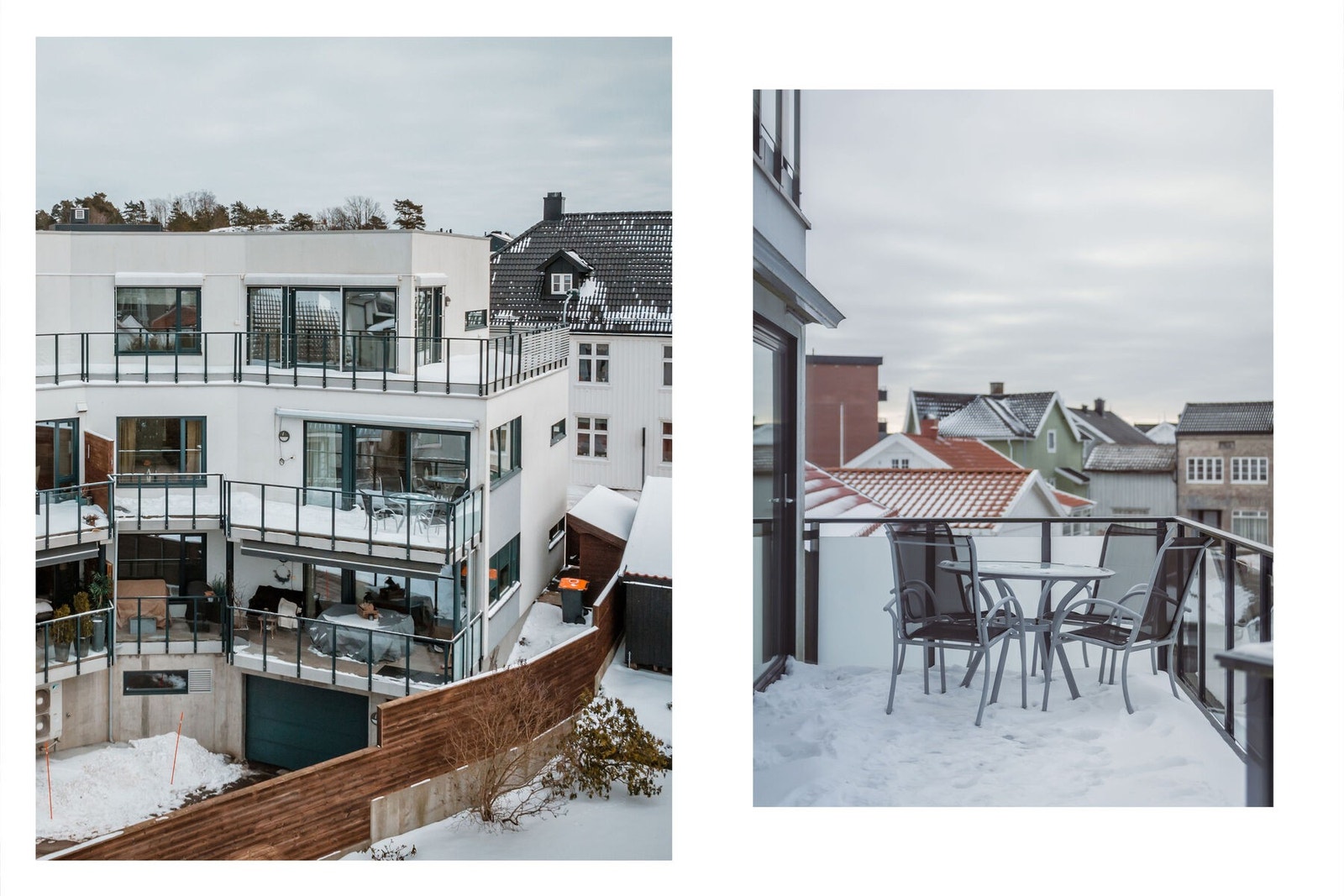 Hjørneleilighet med 17 kvm balkong Galleribilde