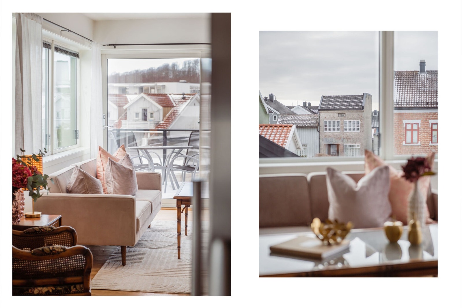 Lys og trivelig stue med utgang til deilig balkong. Det er vannbåren gulvvarme i leiligheten. Galleribilde