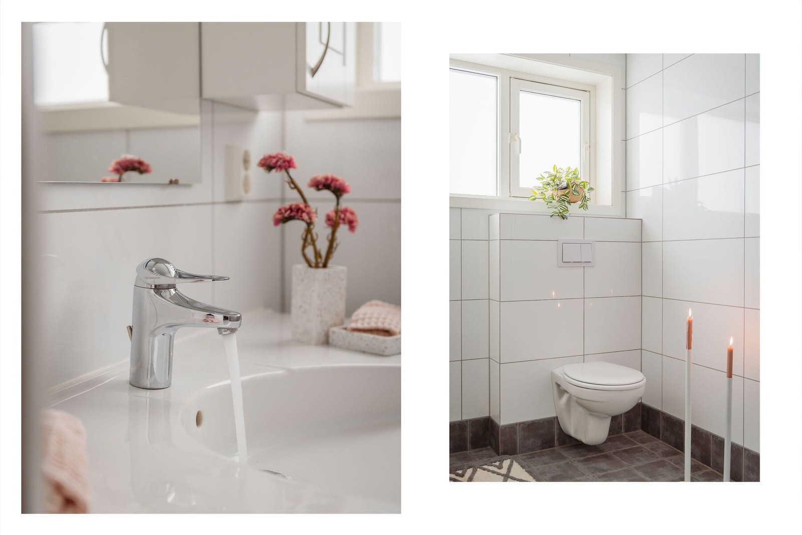 Bad - Det er også toalett vaskerommet slik at leiligheten har 2 toaletter. Galleribilde