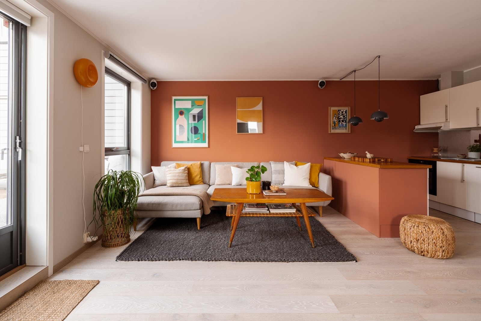 Balansert ventilasjon sørger for et jevnt og godt inneklima i hele leiligheten. Galleribilde