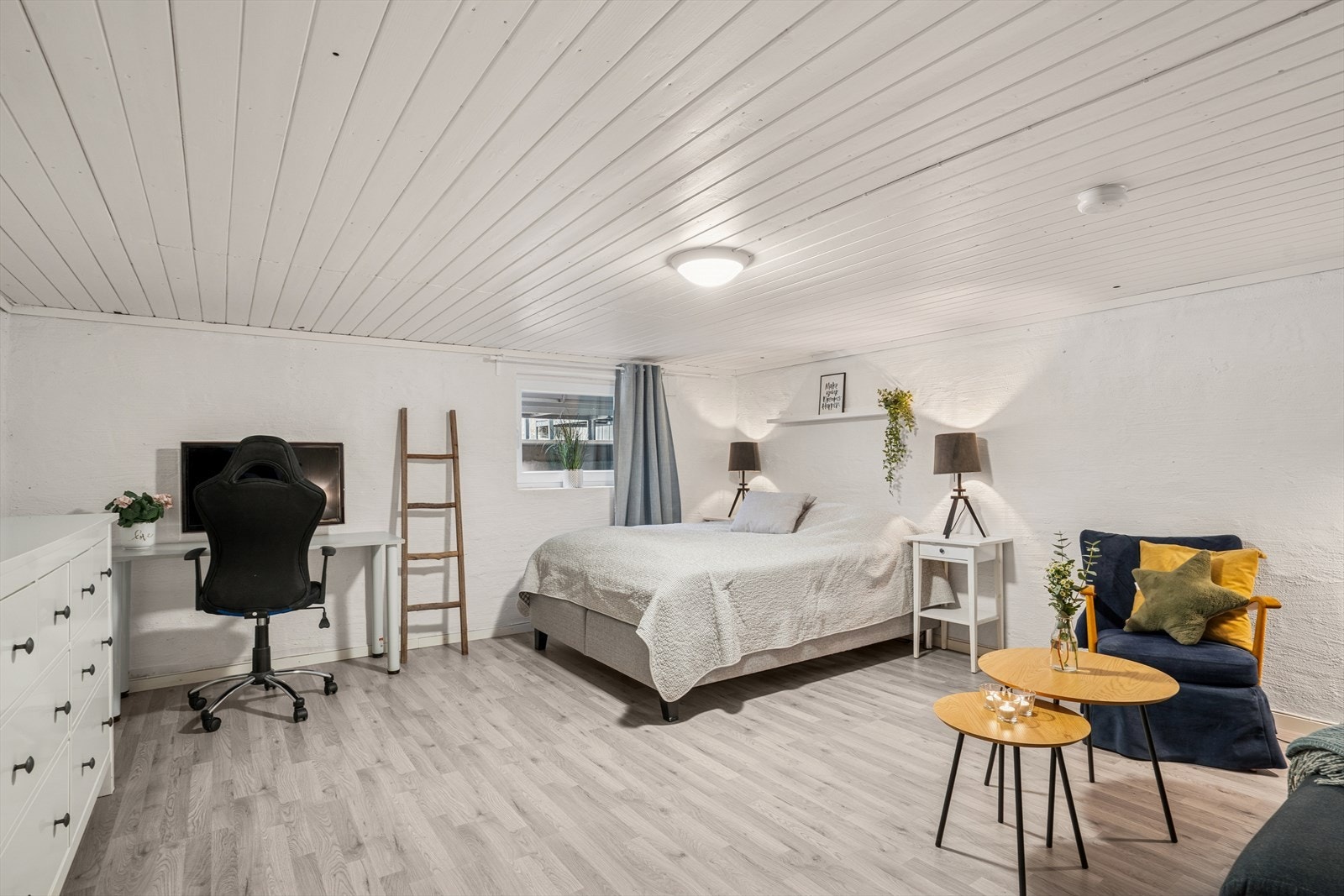 Opprinnelig disponibeltrom er omgjort til soverom/kjellerstue (ikke omsøkt/bruksendret). Galleribilde