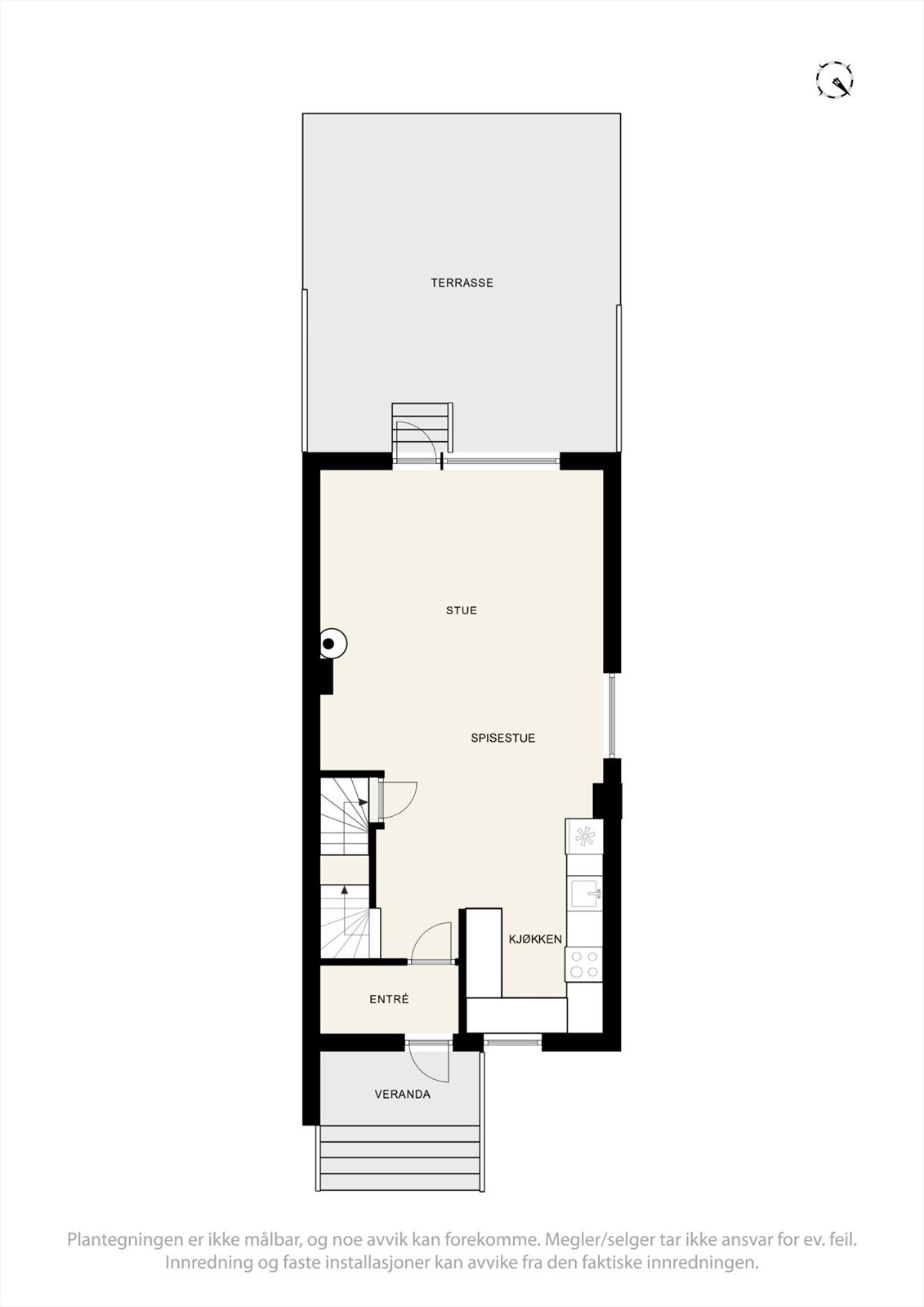 Plantegning 1.etasje. Galleribilde