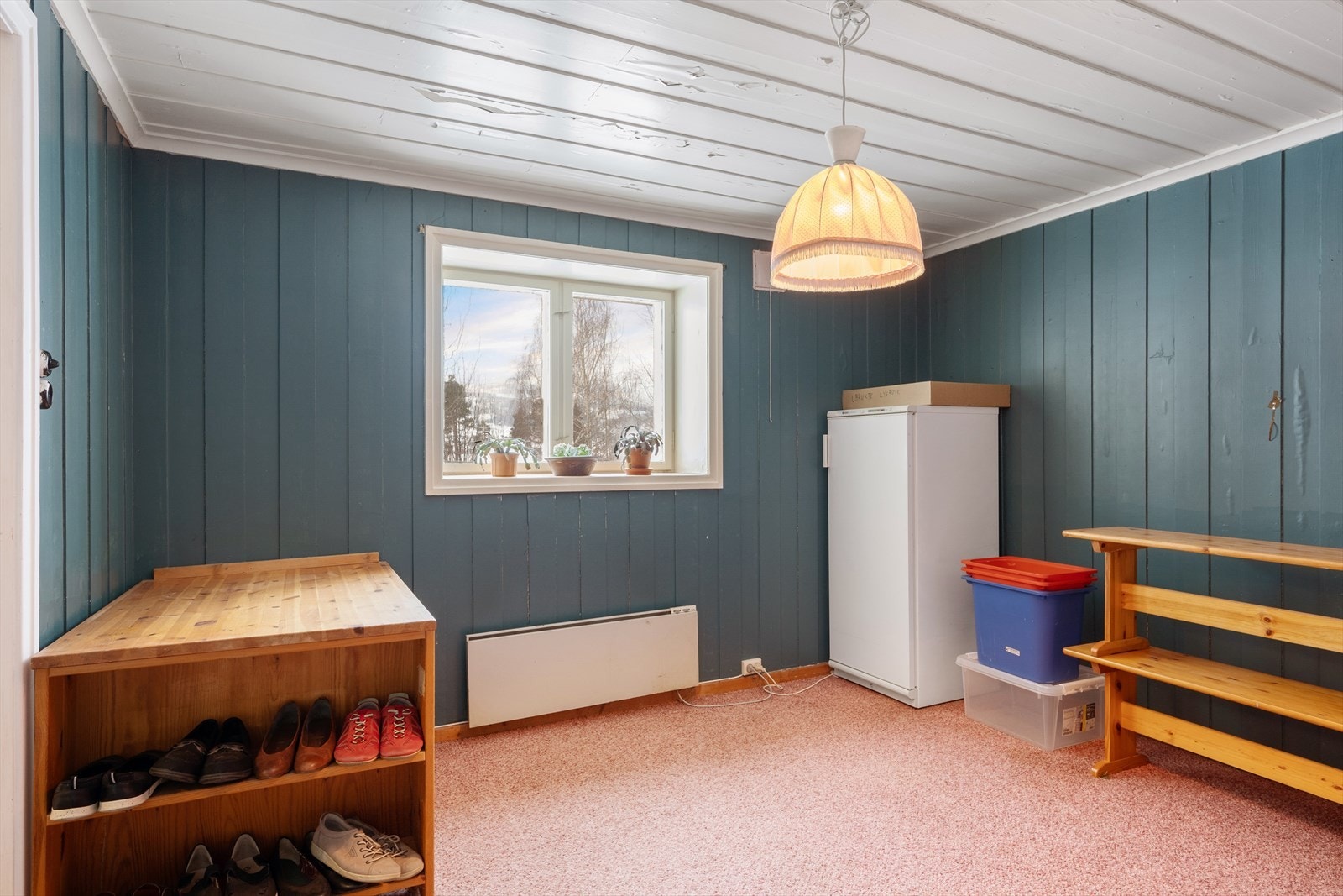 Flere rom benyttes i dag til lagrings- og oppbevaringsplass. Galleribilde