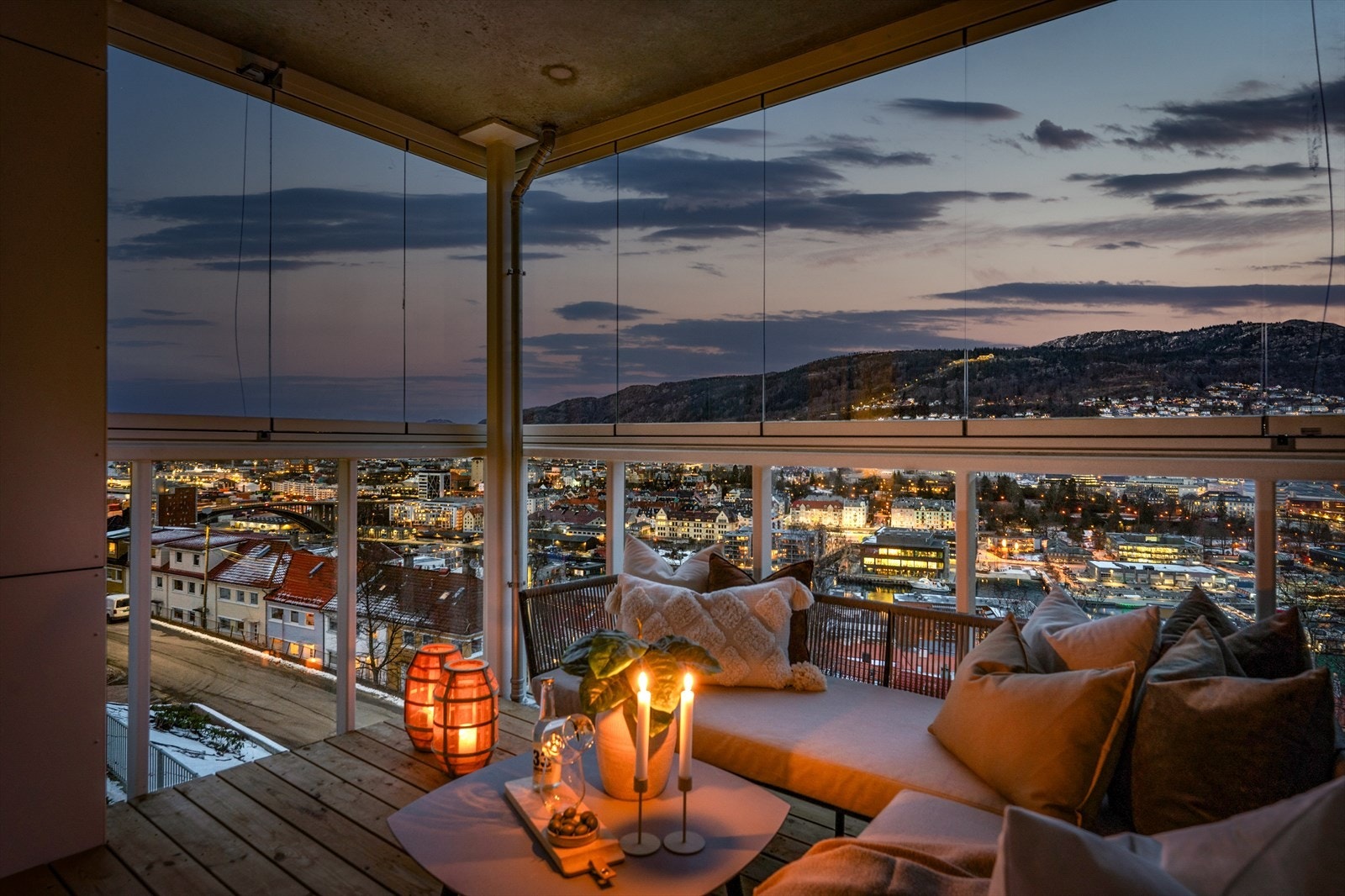 - Den perfekte plassen å feire nyttårsaften, eller nyte sene sommerkvelder - Galleribilde