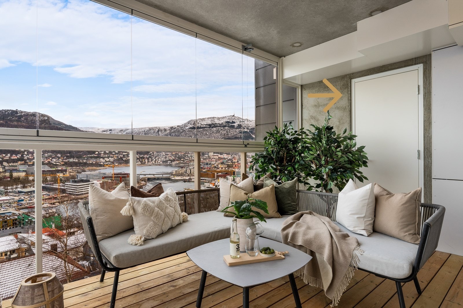 - Tilgang til en stor, tørr og fin bod fra balkongen - Galleribilde