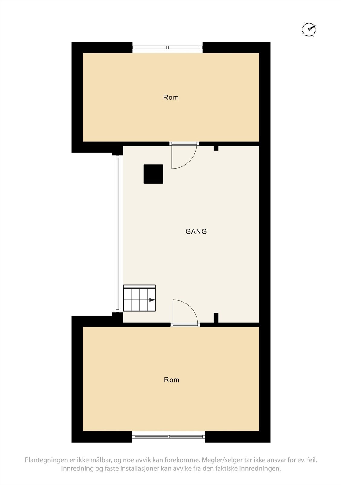 Plantegning 2. etg/hems Galleribilde