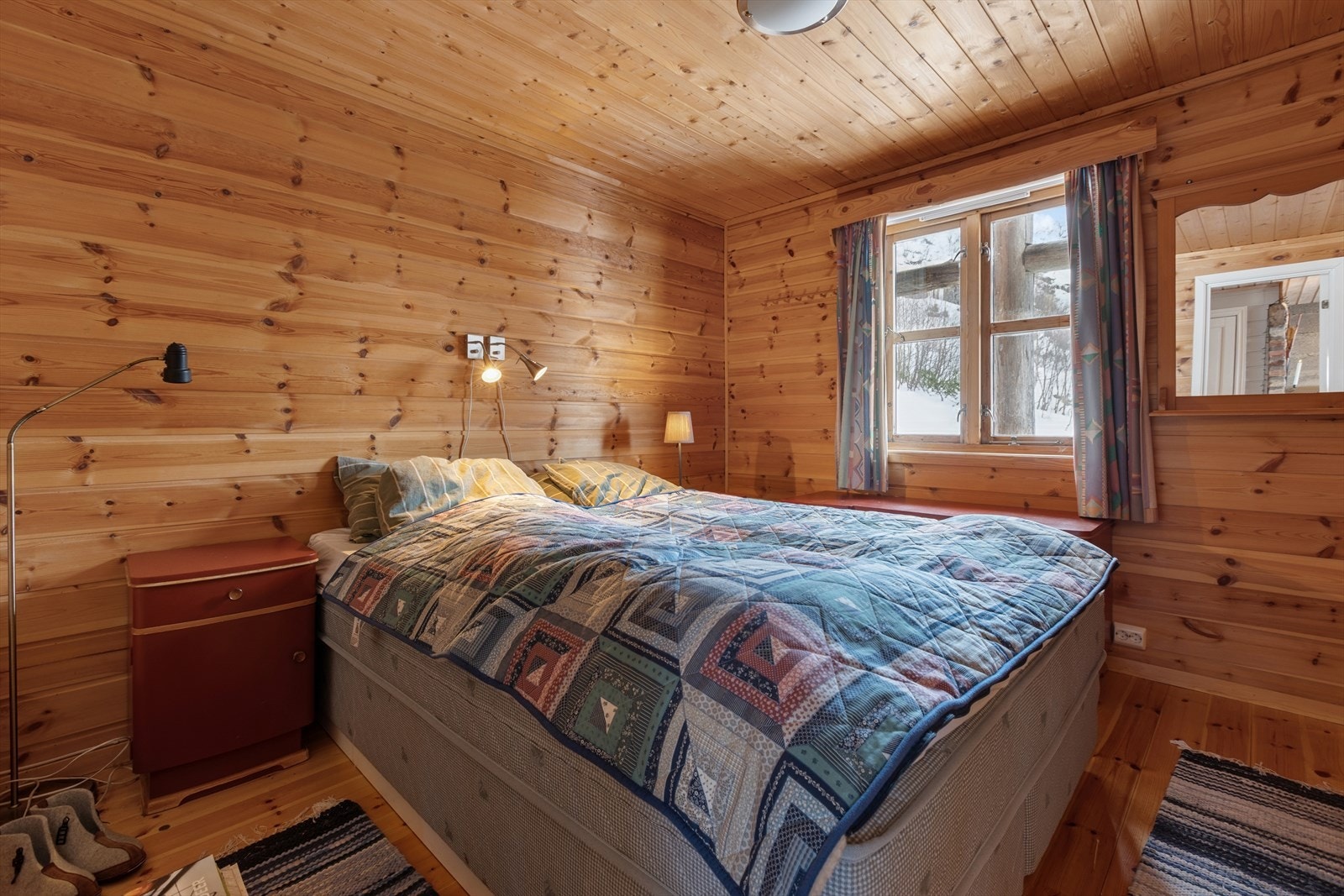 Hovedsoverom 1 i 1. etasje. Galleribilde