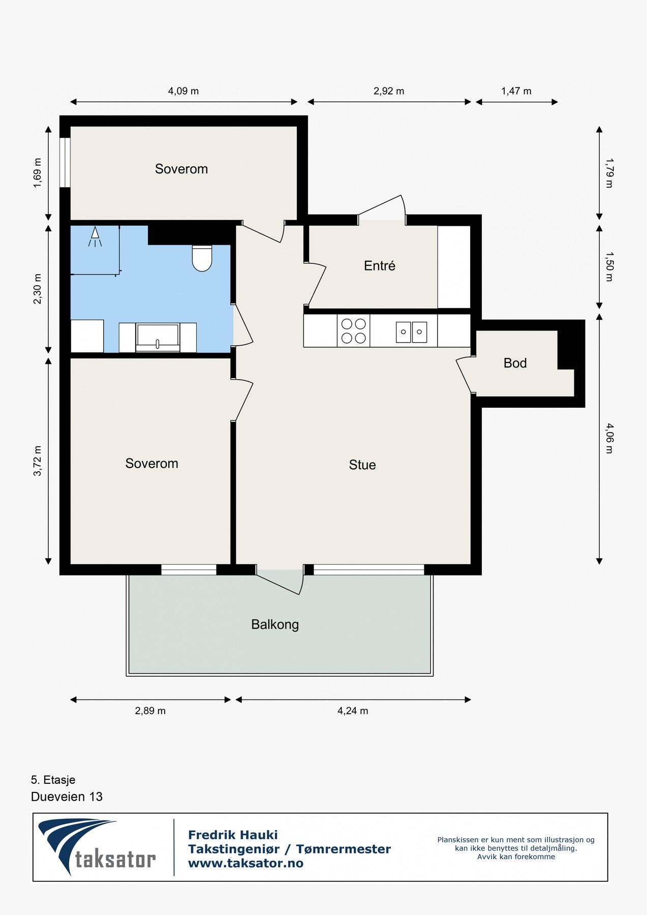 Planløsning. Galleribilde