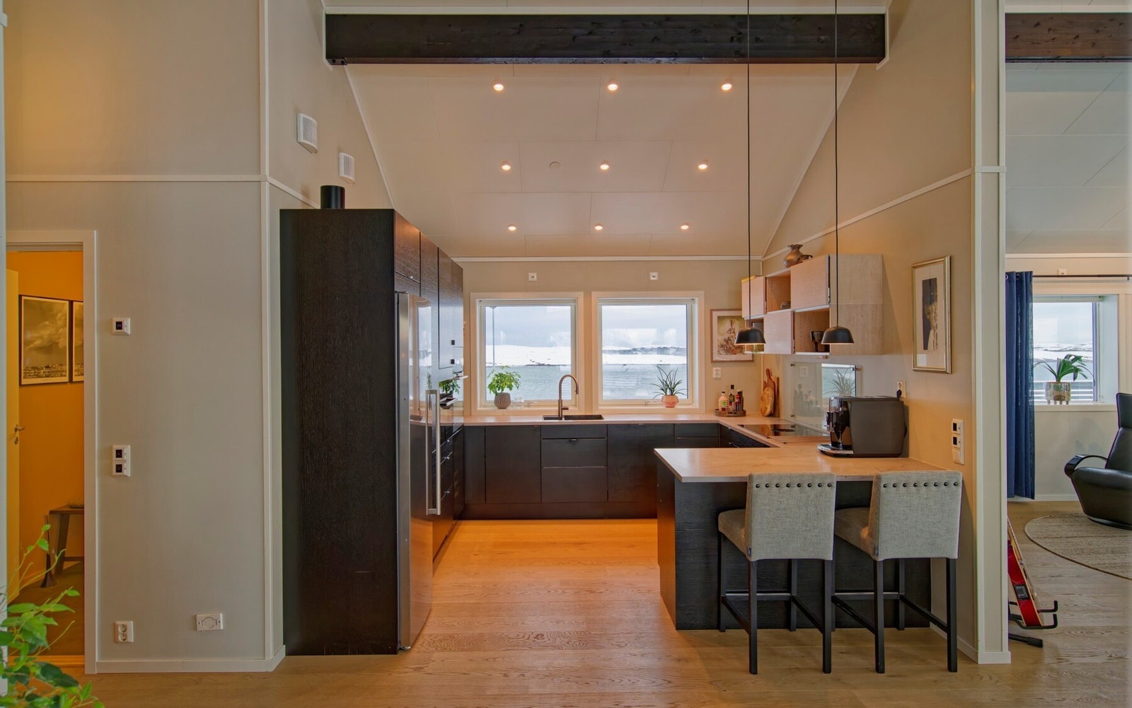 Moderne åpent kjøkken fra Sigdal Galleribilde