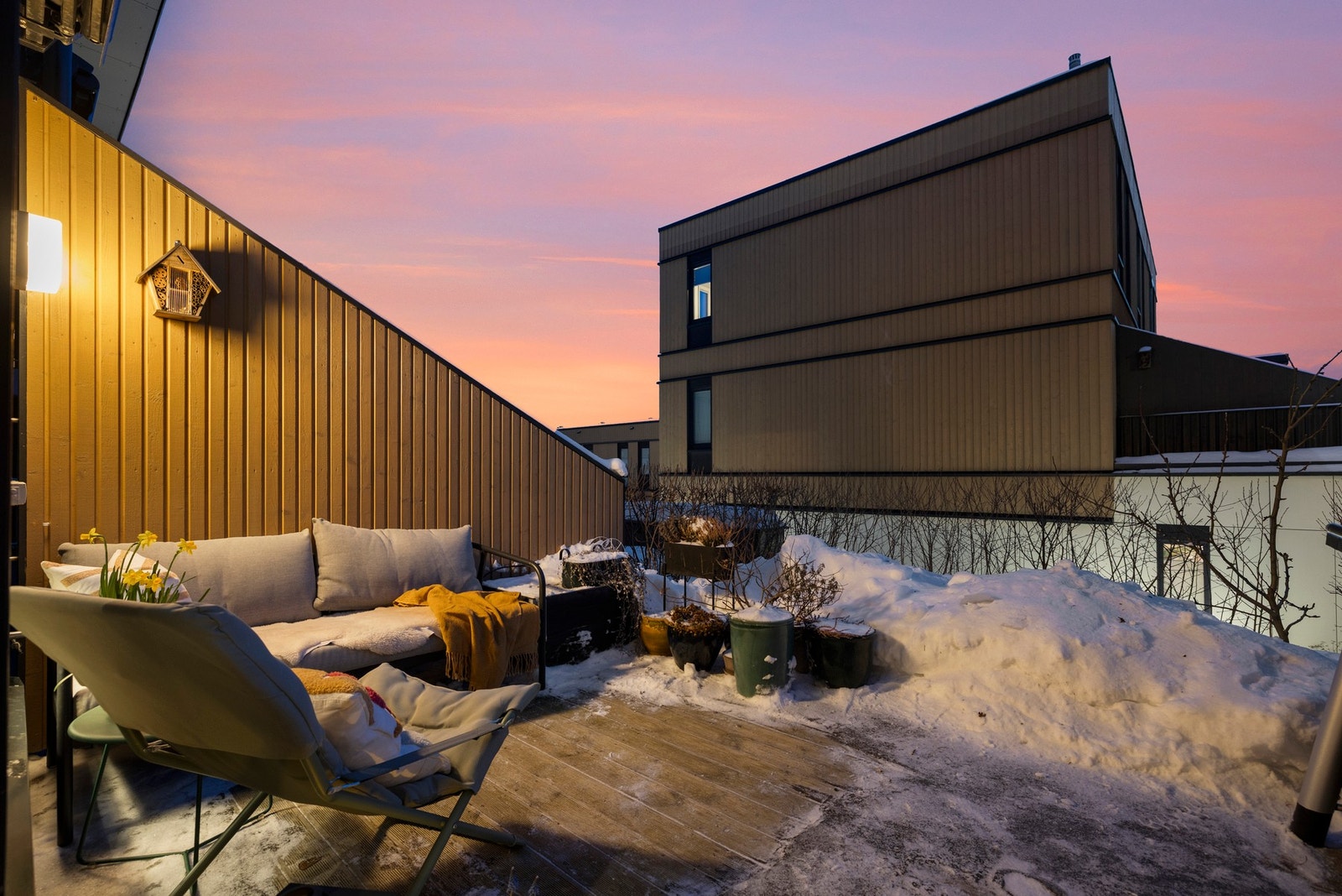 Lun kveldsstemning Galleribilde