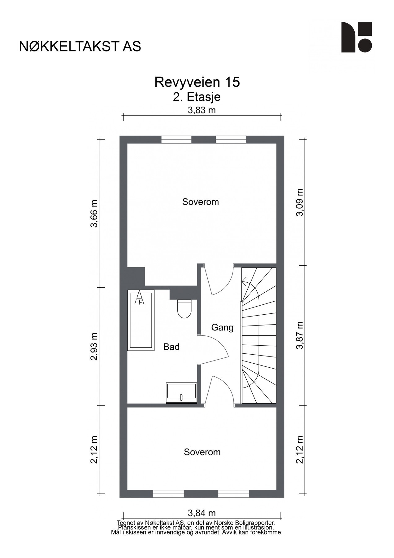 Plantegning - 2.etasje Galleribilde