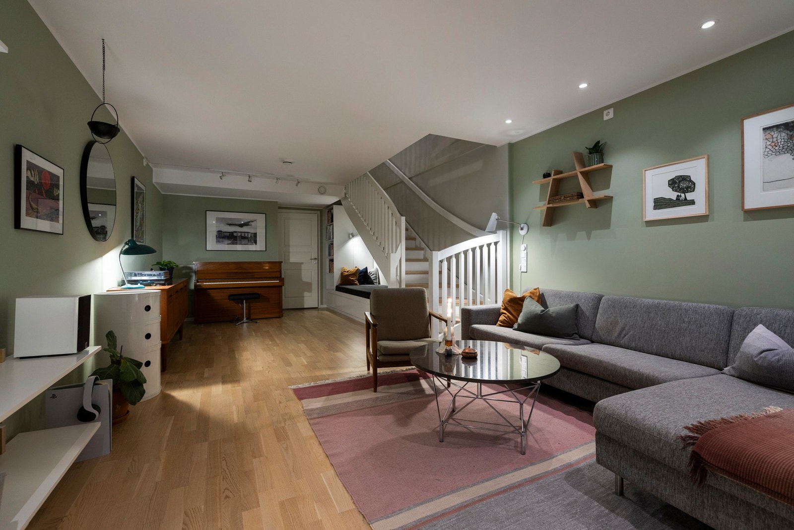 Lun kveldsstemning Galleribilde