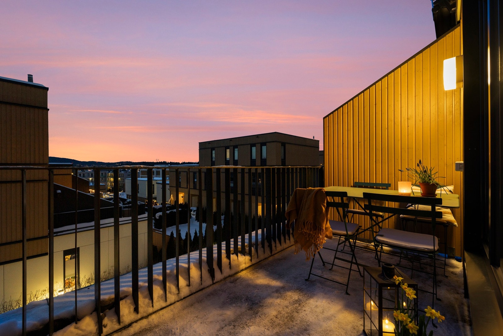 Lun kveldsstemning Galleribilde