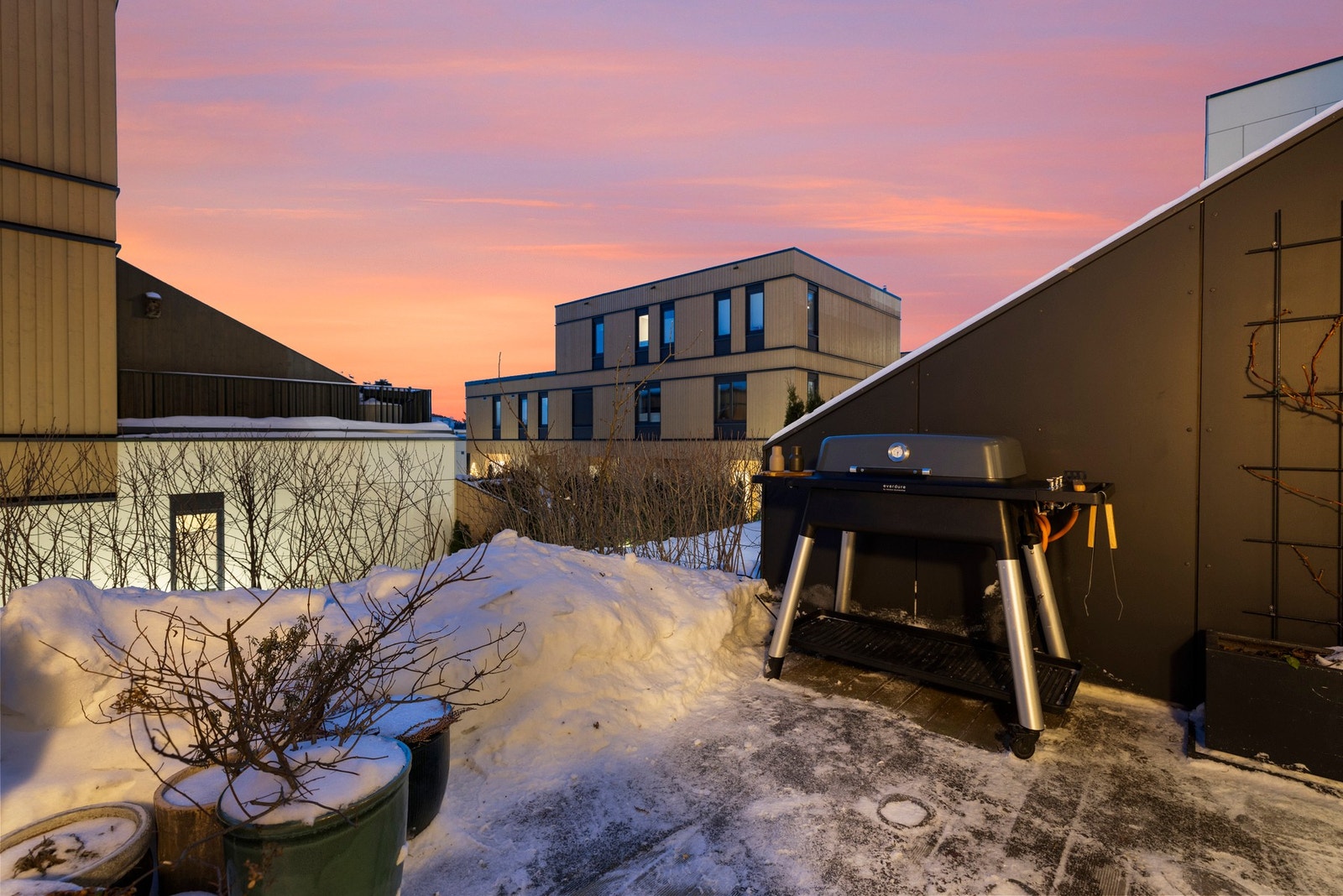 Lun kveldsstemning Galleribilde