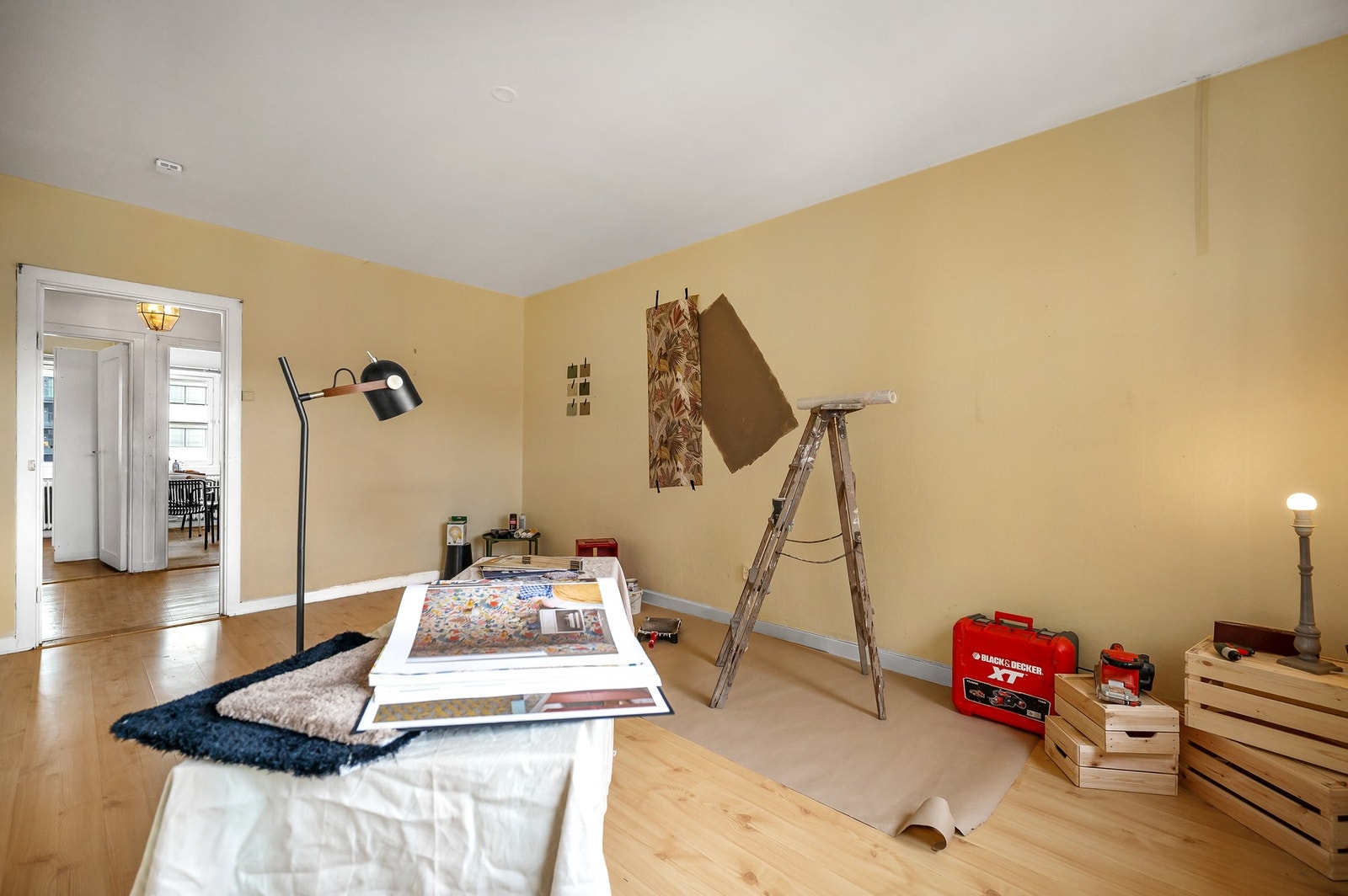 Leiligheten er et oppussingsobjekt med potensial for moderne løsninger Galleribilde