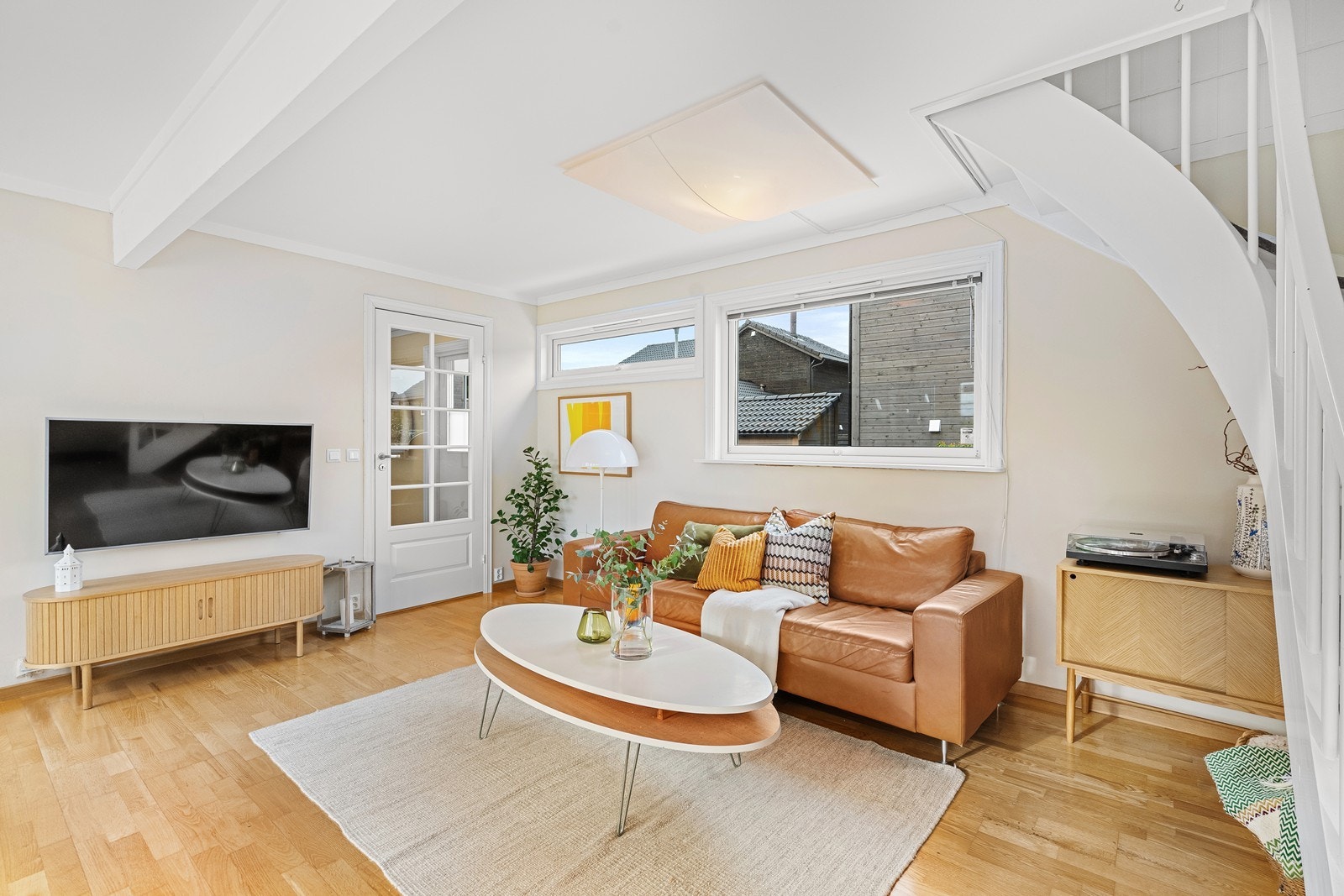 Det er tv-grunnpakke fra GET inkludert i felleskostnadene Galleribilde