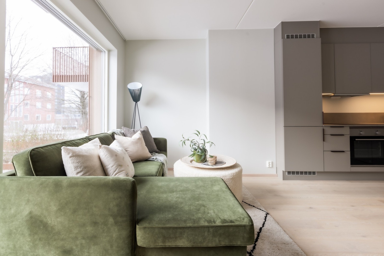 Oppvarming med vannbåren gulvvarme og balansert ventilasjonsanlegg Galleribilde