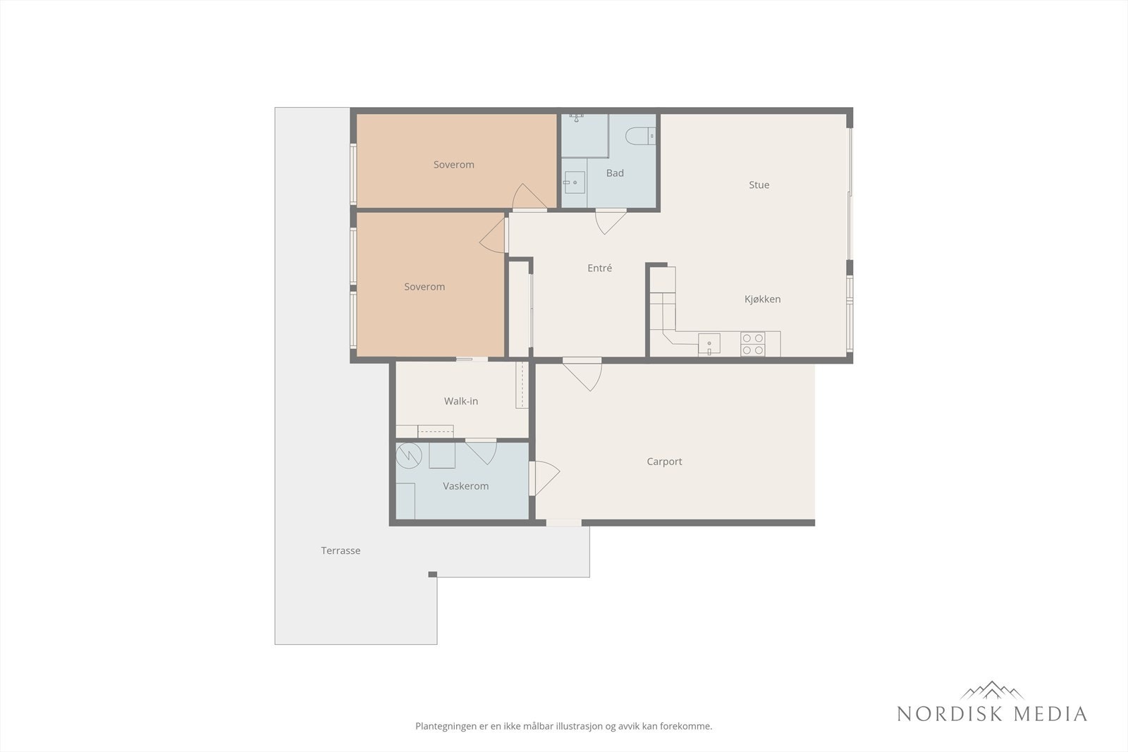 Plantegning. Galleribilde