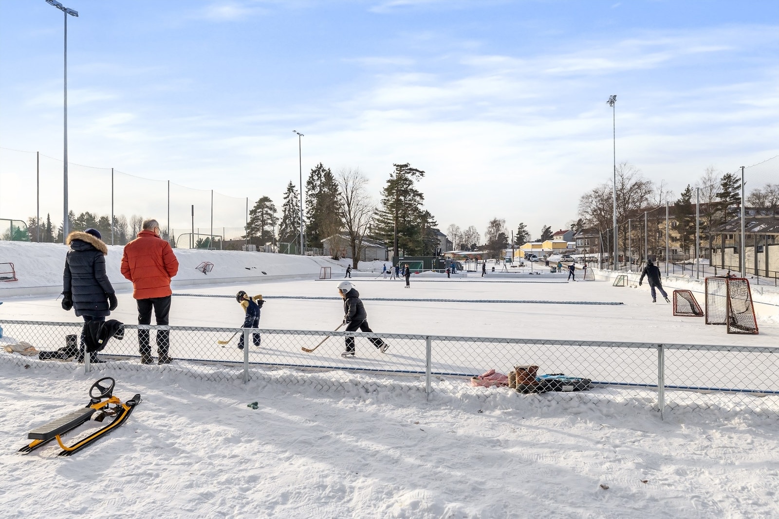 Området passer perfekt for aktive og sporty mennesker med flere store friområder like i nærheten Galleribilde