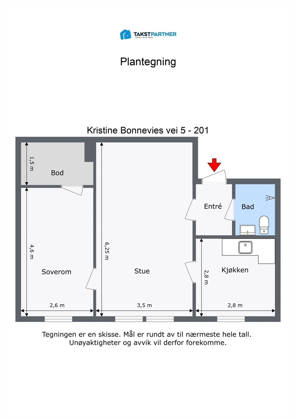 Plantegning Galleribilde