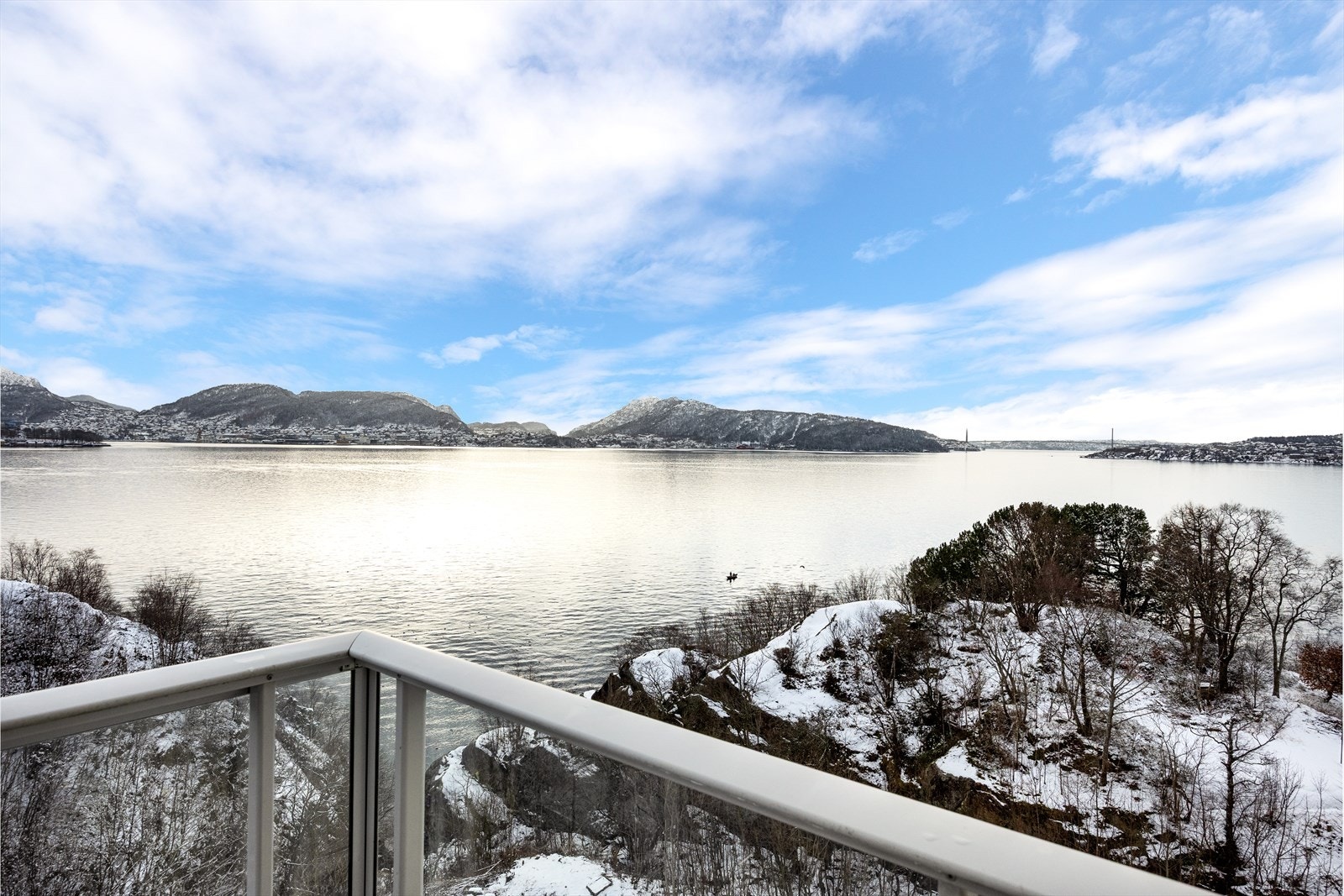 Utsikt fra balkongen. Galleribilde